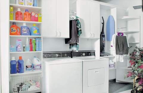 Custom laundry room